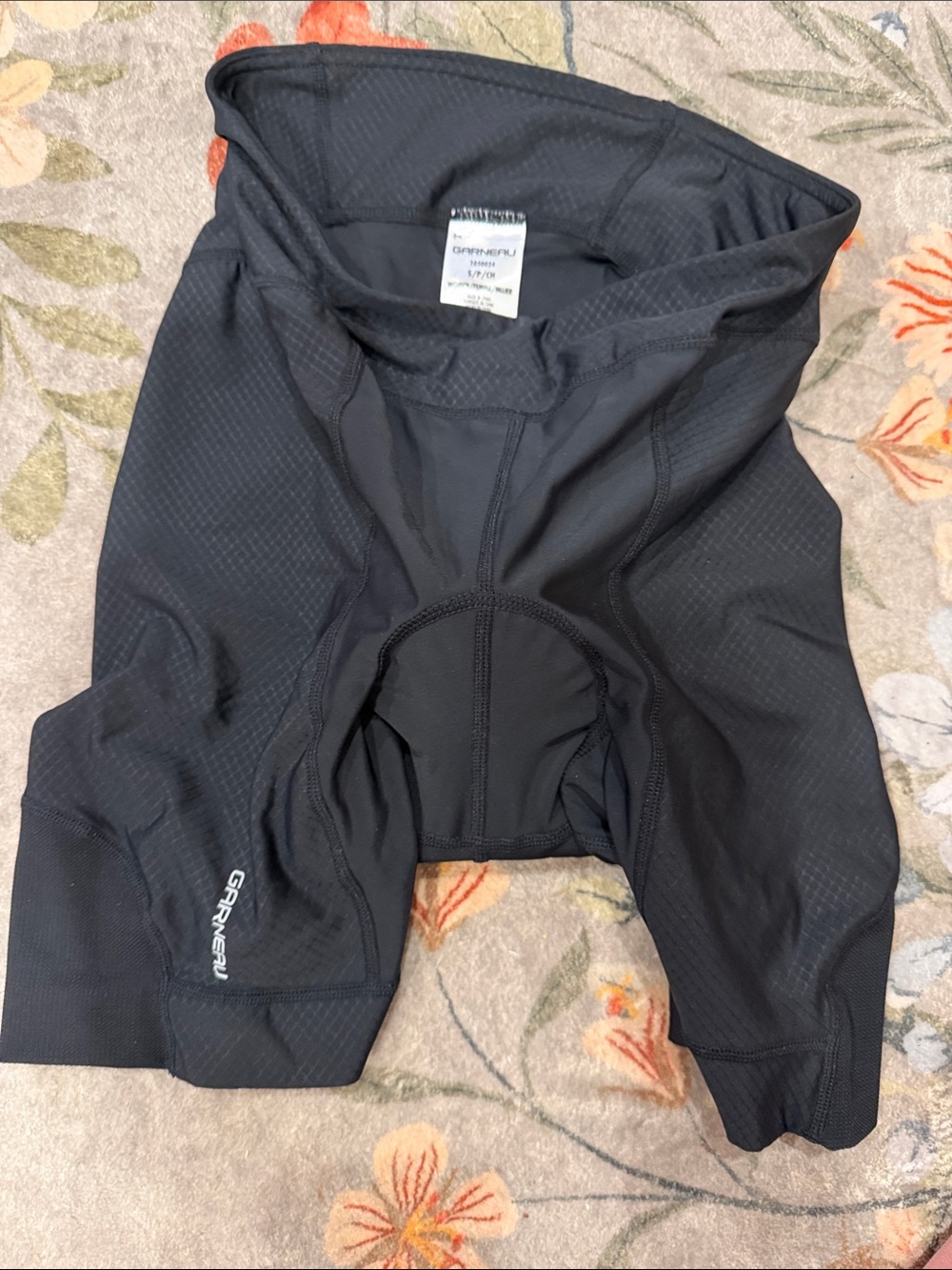 GARNEAU Black Cycling Shorts - Padded Performance Bibs